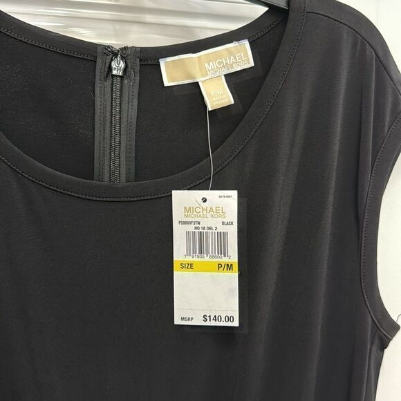 Micheal Kors Black Jumpsuit Size Petite Medium NWT - Picture 6 of 8